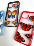 Butterfly iPhone Case + Stand Holder Protective Cover Hard Tpu