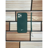 dark green nike iphone case
