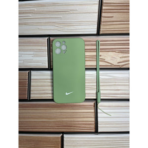 light green nike iphone case