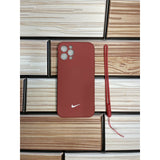 red nike iphone case